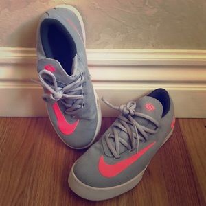 Pink and gray KD’s size youth 5 (women’s 7)
